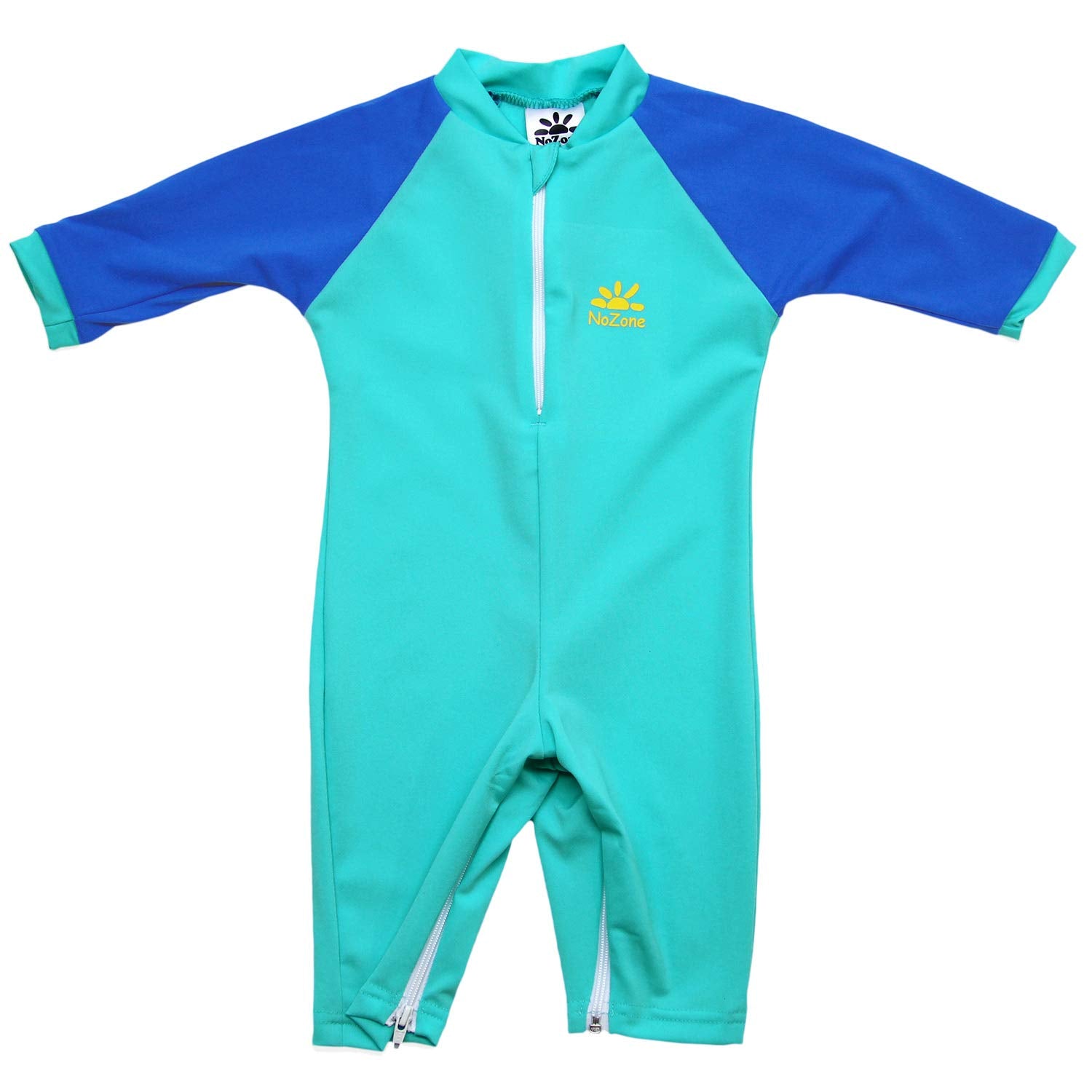 Nozone Fiji Sun Protective Baby Swimsuit In Aquatic/Blue, 0-6 Months