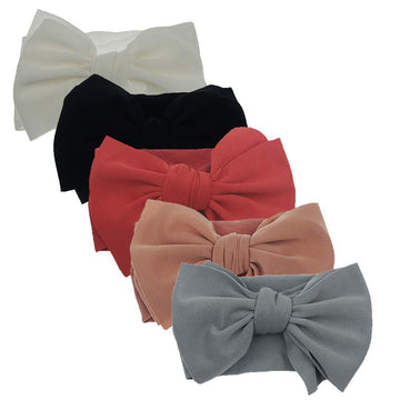 Kidocheese Hairband, Baby Girl Bows Nylon Headbands With Bows, Handmade Hairbands Elastics Hair Accessories For Newborn Infant T