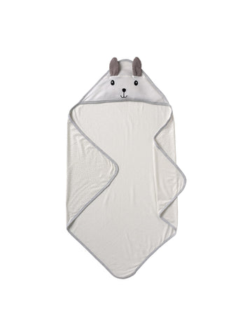 Feto Rainy Bear Hooded Baby Towel | Soft Waffle Cotton | Baby Towel for Newborn | Safe & Comfortable for Newborns & Infants | Li