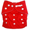 Chinmay Kids Reusable Baby Washable Cloth Diaper (Red) (Assorted Colours)