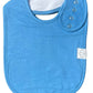 Isabeli Organic Cotton Toddler Drool Bibs 4 Pack - Blue