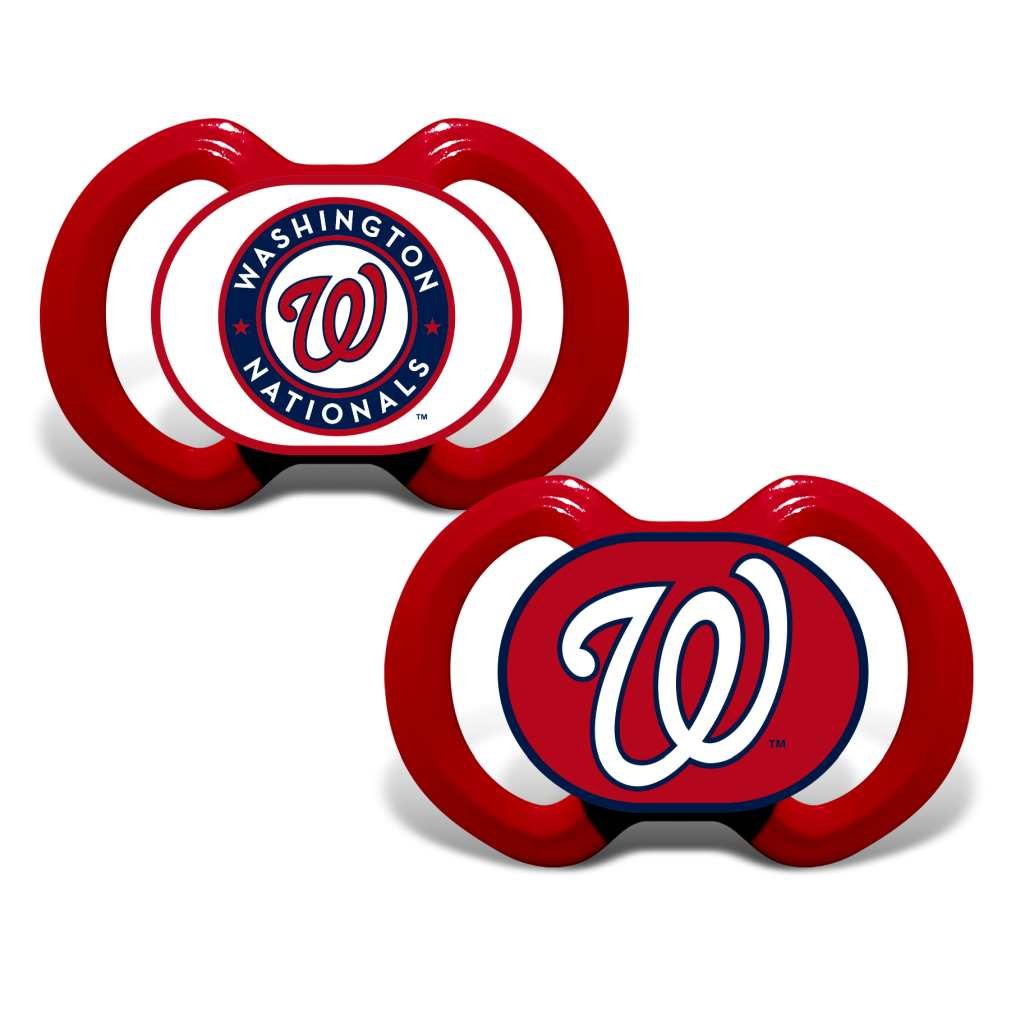 Baby Fanatic Mlb 2-Piece Gen. 3000 Pacifier, Washington Nationals