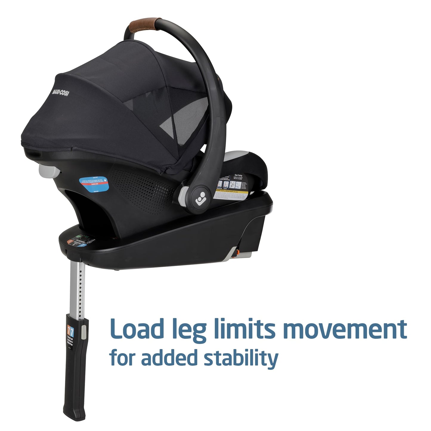Maxi-Cosi'S Mico Luxe+ Baby Car Seat: Infant Car Seat With Base And Versatile Baby Carrier Seat Functionality, Essential Black