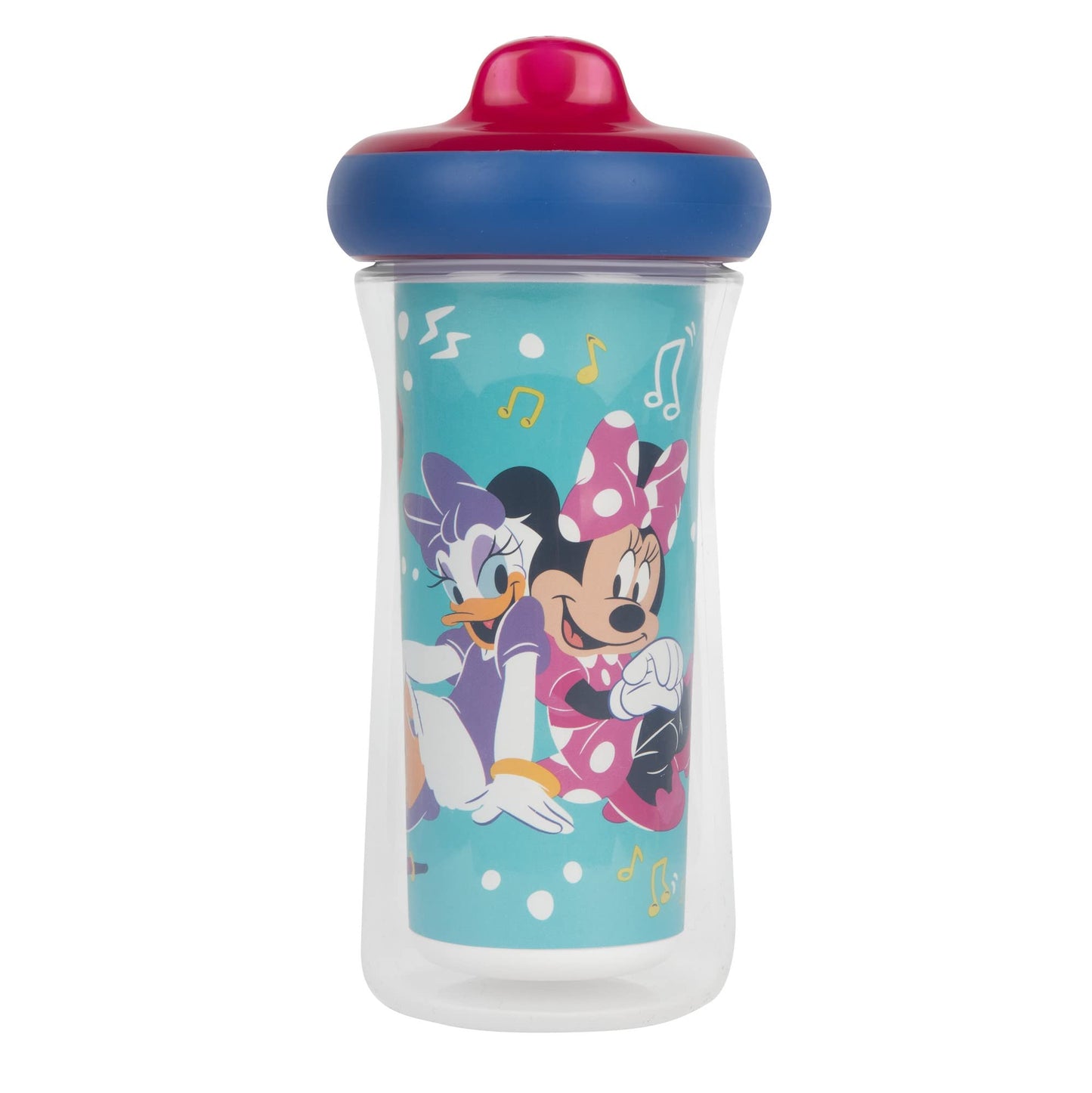 The First Years Disney Minnie Mouse Insulated Sippy Cups - Insulated Toddler Cups With Bite-Resistant Hard Spout - 9 Ounces - 2