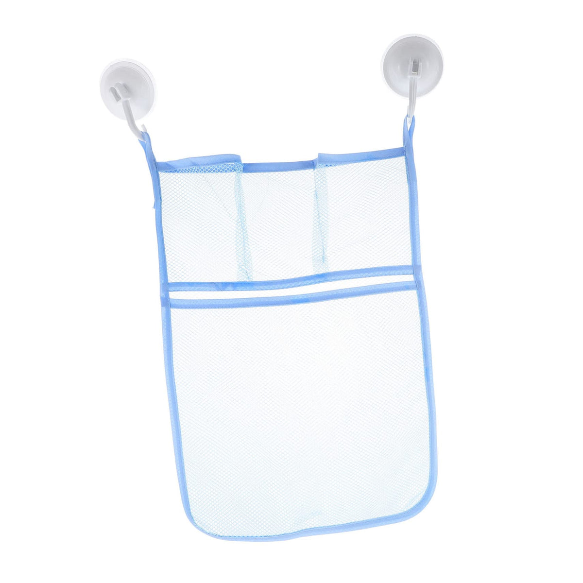 LABRIMP Bathroom Mesh Shower Organizer Hanging Bag for Boys and Girls Toys Toy Organizer Shower Bag Overhead Storage
