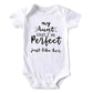 Azzwnee Like Aunt Perfect Baby Boy Clothes Unisex Funny Baby Girl Baby Bodysuit White 0-3 Months
