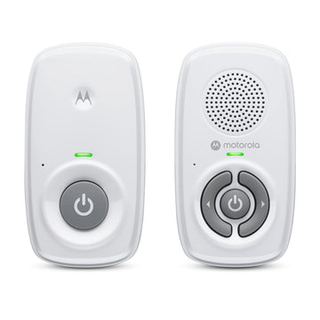 Motorola Nursery Baby Monitor Audio Only, No WiFi, Long Range AM21 with Private Connection, Cry Detection, Volume Control, Porta