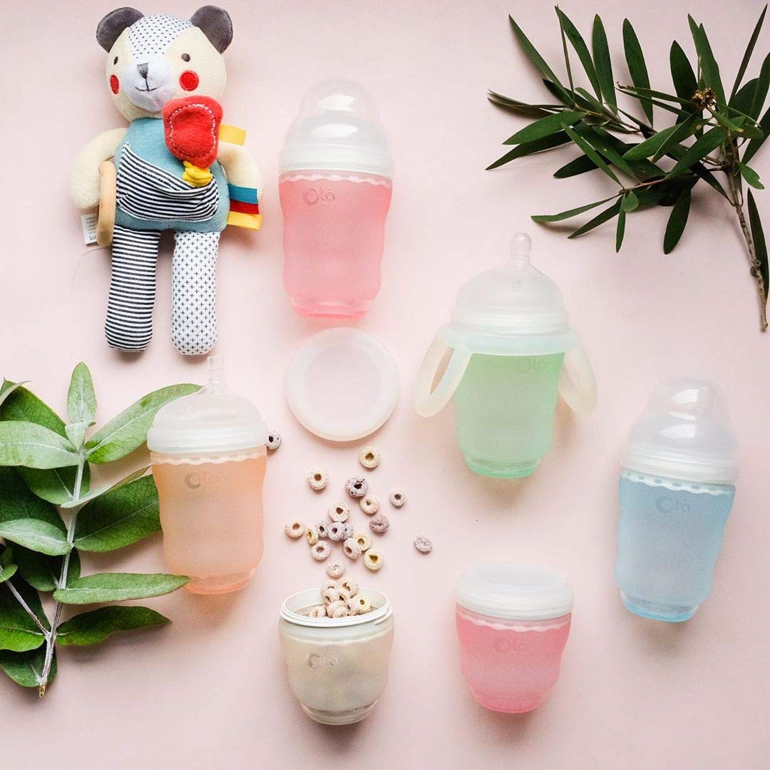 Olababy Gentle Bottle Silicone Replacement Nipple 2 Pack (3-6 Months/Medium Flow)