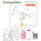 Maymom Breast Pump Kit Compatible With Medela Pump In Style Advanced Breast Pumps; 2X Breastshields (One-Piece), 27Mm, 4 Valves,