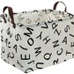 HIYAGON Rectangular Storage Box Basket for Baby, Kids or Pets - Fabric Collapsible Storage Bin for Organizing Toys,Nursery Baske