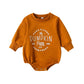 Fybitbo Baby Girl Boy Halloween Outfit Pumpkin Patch Sweatshirt Romper Oversized Bodysuit Onesie Fall Halloween Baby Clothes (Ha