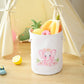 INough Baby Basket Pink Hamper Large Kids Hamper Baby Laundry Hampers for Nursery Girl, Girls Laundry Baskets for Kids, Dirty Cl
