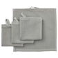 stoRk LUDDVIAL Washcloth, Grey, 100% Cotton, 25x25 cm, Quick Drying, Lightweight 295 g/m, Pack of 4