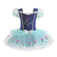 Dressy Daisy Ice Princess Ballet Leotards Tutu Dress for Little Girls Ballerina Outfits Dance Costume Dancewear with Tulle Skirt