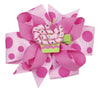 Bearington Baby Cupcake 3 In 1 Girl'S First Birthday Outfit Hair Bow, Pink