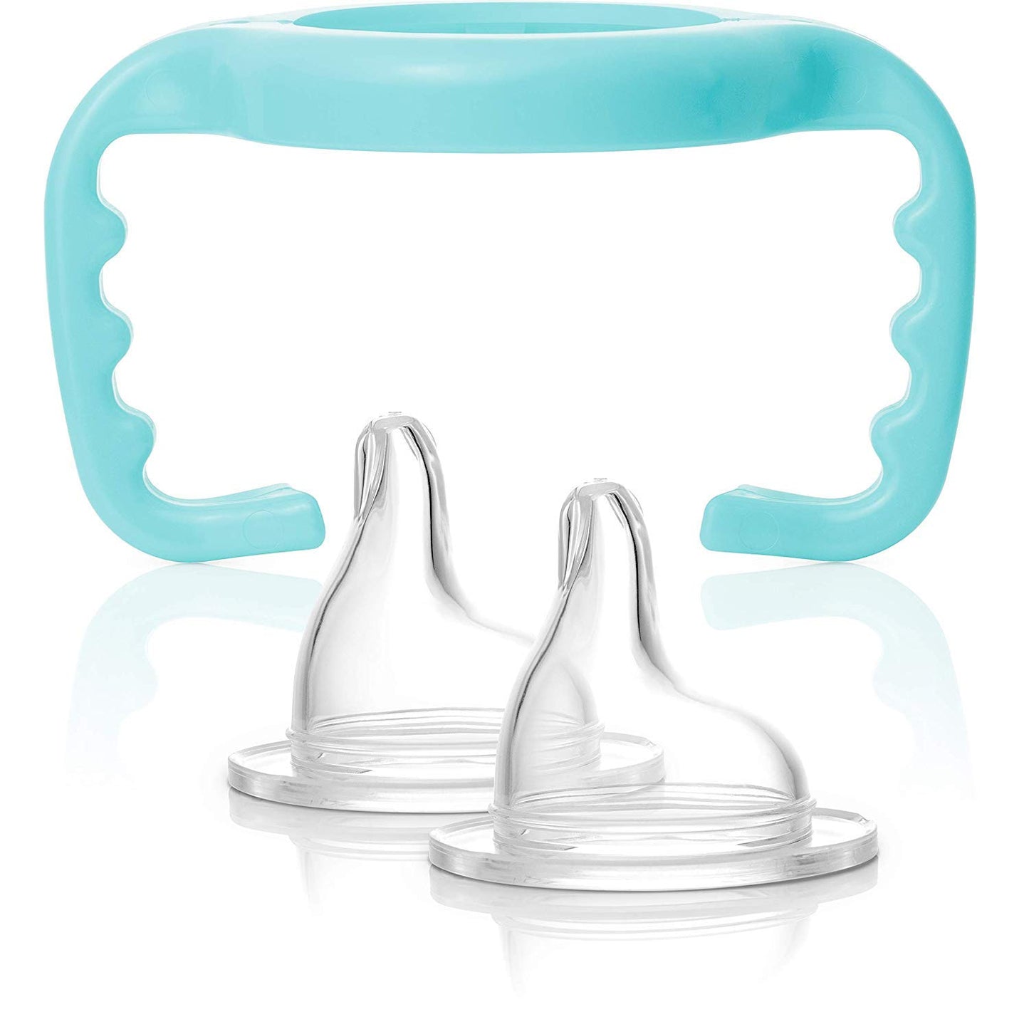Thinkbaby Baby Bottle to Sippy Conversion Kit, Blue