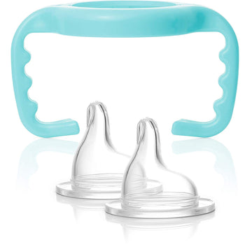 Thinkbaby Baby Bottle to Sippy Conversion Kit, Blue