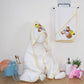 RANGOLI 100% Cotton Baby Towel for New Born | Soft & SkinFriendly Baby Bath Towel (Pack of 2)  Yellow