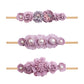 Mligril Baby Girl Nylon Headbands Flower Hair Bows Accessories-Elastic Hair Band Crown Handmade Floral Wraps Birthday Gifts For