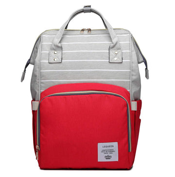 Multi-Function Diaper Bag For Baby Care Travel Backpack Nappy Bags Handbags Large Capacity Red