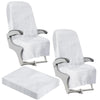 SmoothNovelty 10 Pack Disposable Airplane and Public Thickened Seat Cover 60 x 24 Inches Non-Woven Fabric Safety Protection Seat