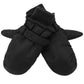 American Trends Toddler Winter Gloves Snow Mittens For Kids Girls Boys Waterproof Ski Mitten Warm Fleece Glove Pure Black M