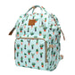 Large Capacity Baby Diaper Bag Backpack Waterproof Travel Nappy Diaper Bags Cute For Girls Boys (Potted Plants)