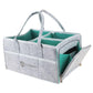 Now Organic Caddy Bag for Baby (Grey)