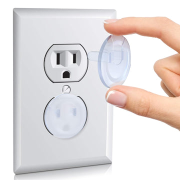 Kp Kool Products Plug Covers For Electrical Outlets - Socket Outlet Covers For Baby Proofing - Safety Plug Covers For Child'S Pr