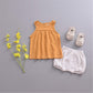 Ayiyo Baby Girls Boys Soft Cotton Linen Bloomers Cute Loose Harem Shorts White 11