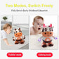 Rafonie Dance Cow Light up Dancing Cow for Active Fun, Dancing Cow Toy, Musical Cute Cow Toy, Interactive Music Cow Crawling Toy