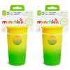 2 Miracle 360 Color Changing Cup For Toddlers Sippy Cups, Toddler Cups Spill Proof With Dentist Recommended Spoutless Design, Bp
