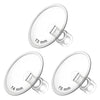 Maymom MyFit Flanges Saucer Goldie Pack 13 14 15 mm Compatible with Medela Breast Pumps and Maymom Wide Base and Narrow Base Con
