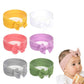Adornish Baby Headbands, Handmade Nylon Hair Bands With Bows, 6 Pieces, For Newborn Infant Toddler Girls