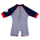 Baby/Toddler One Piece Zipper Sunsuits Upf 50+ Sun Protection Beach Sunsuits 7T
