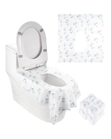 Vevor Toilet Seat Covers Disposable,20 Pieces Portable Potty Training Toilet Seat Covers,4 Pack Extra Large Waterproof Potty Cov