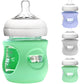 3 Pack Silicone Sleeve For Philips Avent Glass Bottle - Shatter Proof Natural Silicone Bottle Sleeve For Anti Colic Baby Bottles