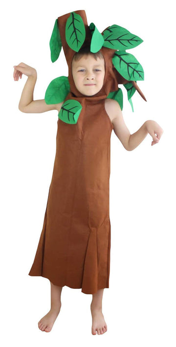 Petitebella Combined Novelty Children Costume (Tree, 7-10 Years)