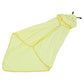 Cute Kids Bath Towel, Coral Fleece Baby Bath Washcloths, Soft for Dry The Water Shower Baby Kids(Yellow bee)