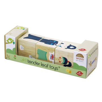 Tender Leaf Toys - Educational Twisting Toy - My First Baby Wooden Puzzle Game - Early Learning to Develop Strategic Thinking an