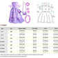 Kaisebile Princess Costume Dress For Girls Birthday Halloween Party Dress Up With Bag,Leis Necklace Headband 2T 3T