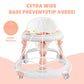 Wwuiuiww 3 In 1 Baby Walker, Baby Walkers For Boys And Girls With Removable Footrest, Feeding Tray, Rocking Function & Music Tra