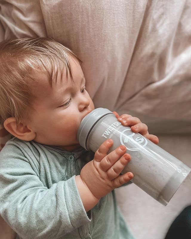 Twistshake Anti-Colic 260Ml/8Oz Pastel Grey
