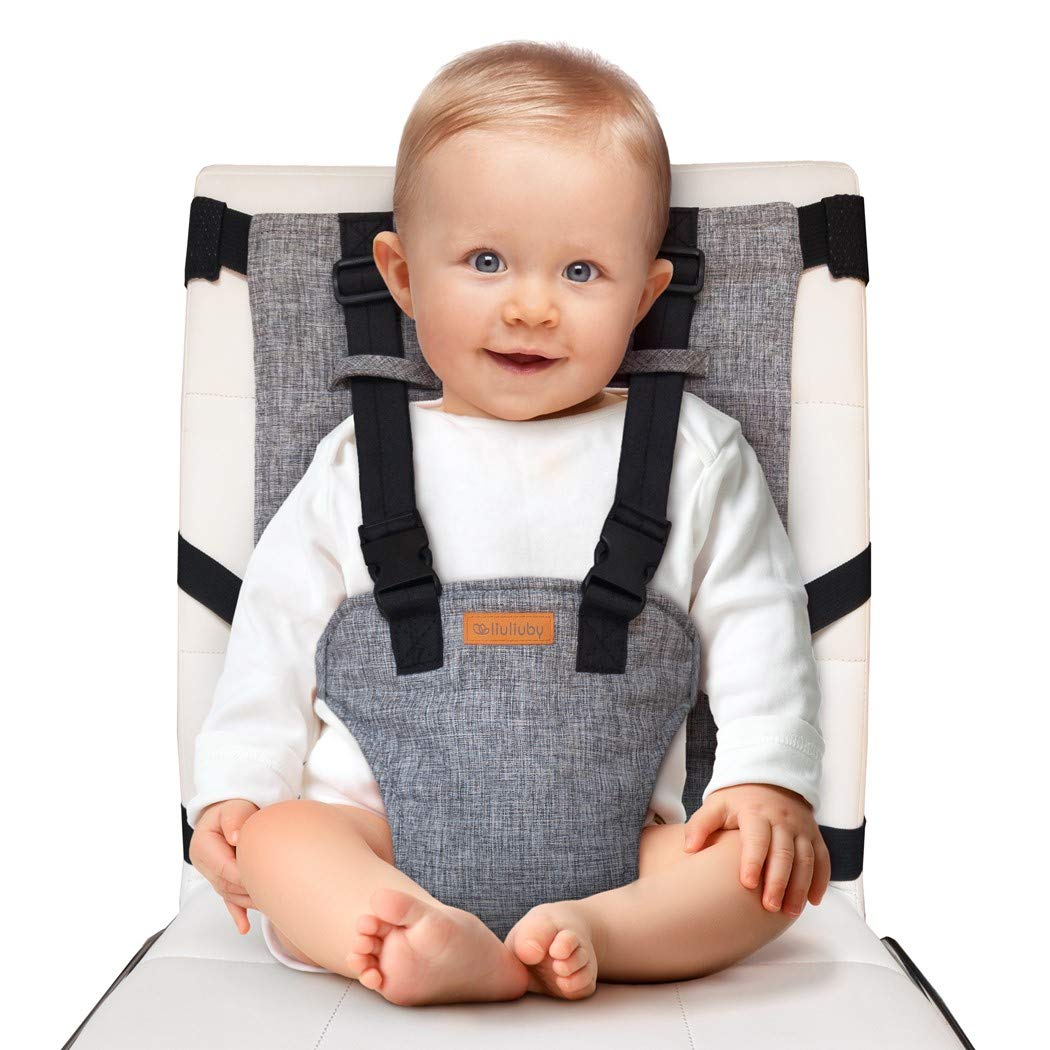 liuliuby Travel Essential Harness Seat - Travel High Chairs for Babies - Portable High Chair for Travel Baby Essentials - Baby T