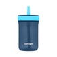 Contigo Kids Leighton Straw Tumbler With Spill-Proof Leak-Proof Lid, 14Oz, Blueberry/Blue Raspberry