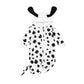 Twopumpkin Newborn Toddler Baby Boy Girl Halloween Dalmatian Costume Infant Amimal Costumes Romper Jumpsuit Outift (Dalmatian Do