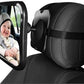 Dorart Rear Facing Baby View Mirror For Child Safety Car Seat - Crystal Clear Reflection Via Crash-Tested & Shatterproof Convex
