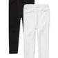 The Children'S Place Baby Girls And Toddler Girls Leggings,Black/White 2 Pack,18-24Month