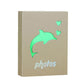 Photo Album Hold 100 Pockets,Kraft Paper Photo Album 5'X 7',Kid Photo Album Hold,Children'S Pictures Album(Dolphin)