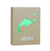 Photo Album Hold 100 Pockets,Kraft Paper Photo Album 5'X 7',Kid Photo Album Hold,Children'S Pictures Album(Dolphin)